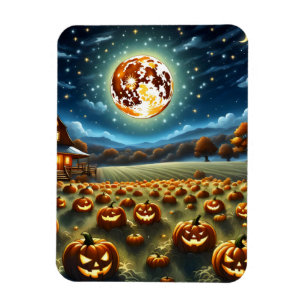 Halloween liggande magnet