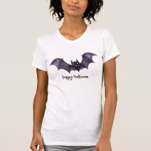 Halloween Lila Black Fladdermus Spooky Scary