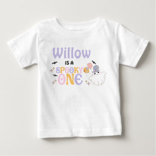 Halloween Lila Kuslig Ett Halloween 1-årsdag T Shirt
