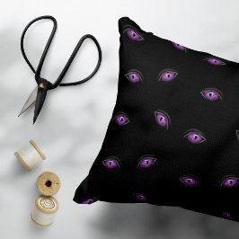 Halloween, Lila Ögon, Bus eller Bössa, Boo Prydnadskudde