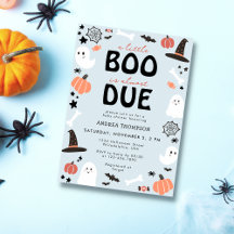 Halloween Lille Boo är Nästan Framkommen Baby Pojk