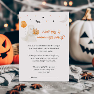 Halloween Lille Boo Hur stor är Mamas mage spel