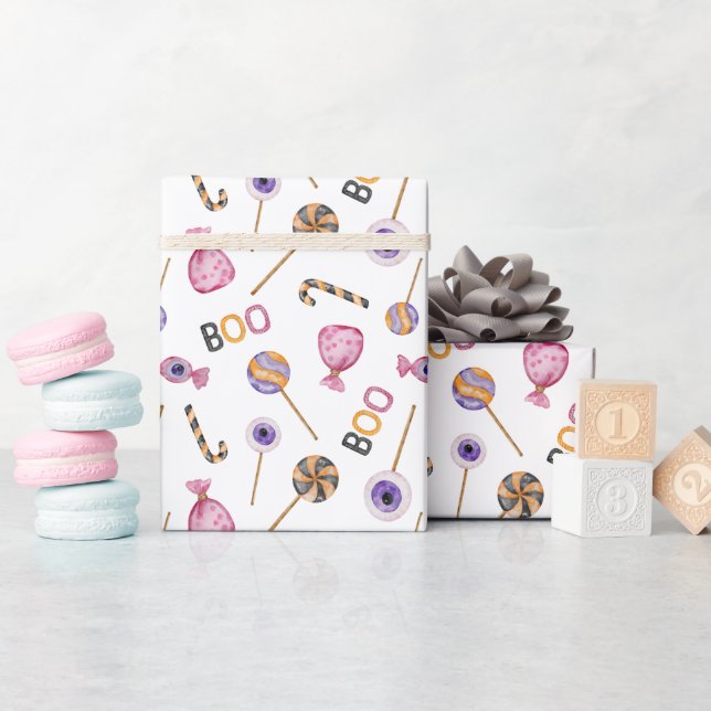 Halloween Lille boo Presentpapper (Baby Shower)