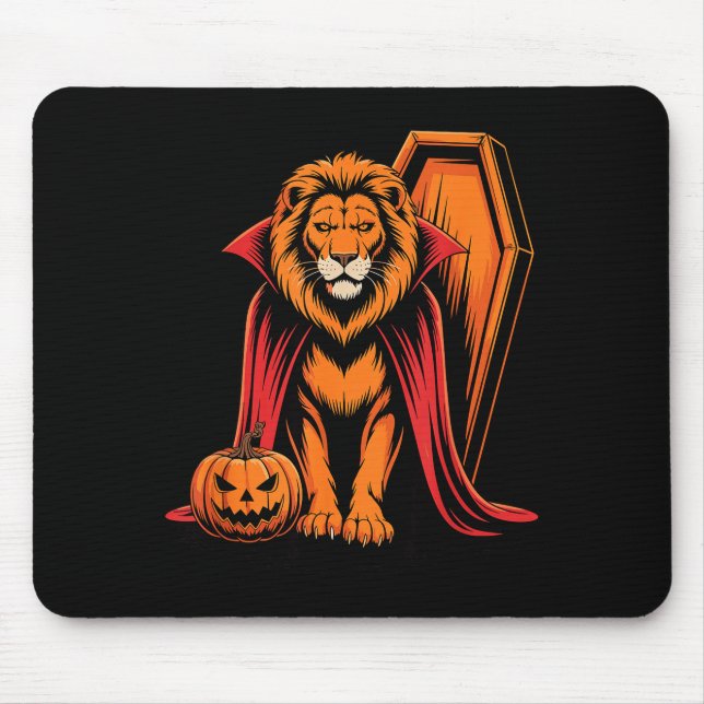 Halloween Lion Coffin Lions  Musmatta (Framsidan)
