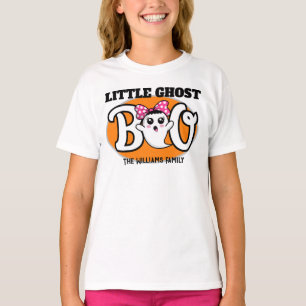 Halloween Liten Spök Boo Pojke Familj Matchande T Shirt