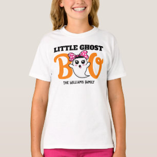 Halloween Liten Spök Boo Pojke Familj Matchande T Shirt