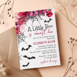 Halloween Little Boo är nästan förträfflig babystö Inbjudningar