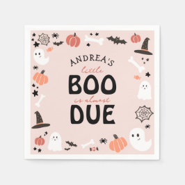 Halloween Little Boo är nästan förträfflig babystö Pappersservett