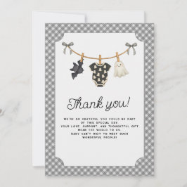 Halloween Little Boo Baby Shower Tack för ditt kor