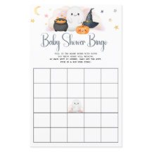 Halloween Little Boo Bingo Babyfirande Spel