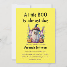 Halloween Little Boo Gender Neutral Baby Shower