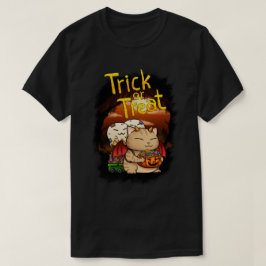 Halloween Little Djävulen Cat T Shirt