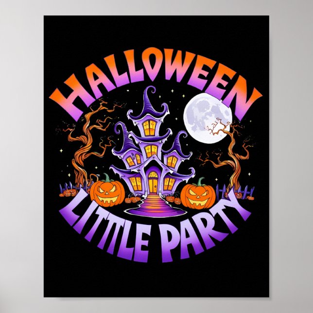 Halloween Little Party Poster (Framsidan)