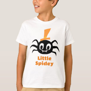 Halloween Little Spidey Kids Tshirt T Shirt