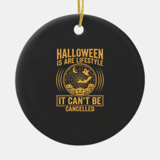 Halloween livsstil fladdermus spindel webb design_ julgransprydnad keramik (Framsidan)