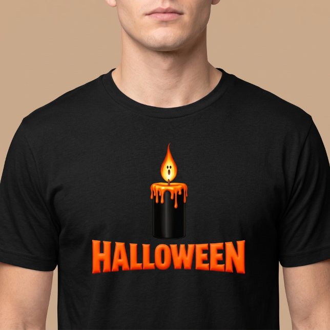 Halloween-ljus låga t shirt (Skapare uppladdad)