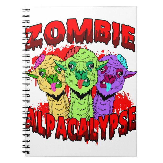 Halloween Llama Alpaca Funny Lama Glama Coola Gift Anteckningsbok (Framsidan)