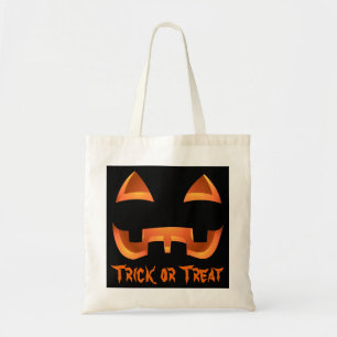 Halloween Loot Bag Pumpkin Tote Bag Anpassade Tygkasse
