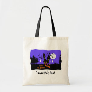 Halloween Loot Bag Tygkasse
