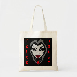Halloween Loot Bag Vampire Tote Bag Anpassade Tygkasse