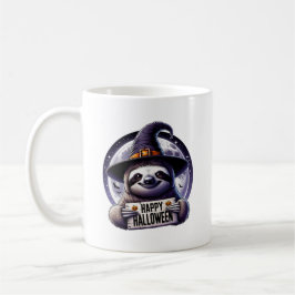 Halloween Luiaard Kaffemugg
