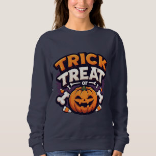Halloween-lykta med 'Bus eller gods'-tema T Shirt