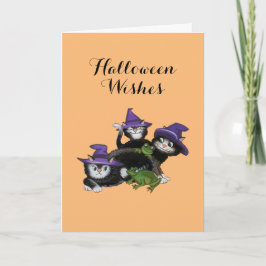 Halloween Magic Cats Kort
