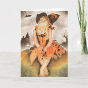 Halloween Magic Greeting Card Kort