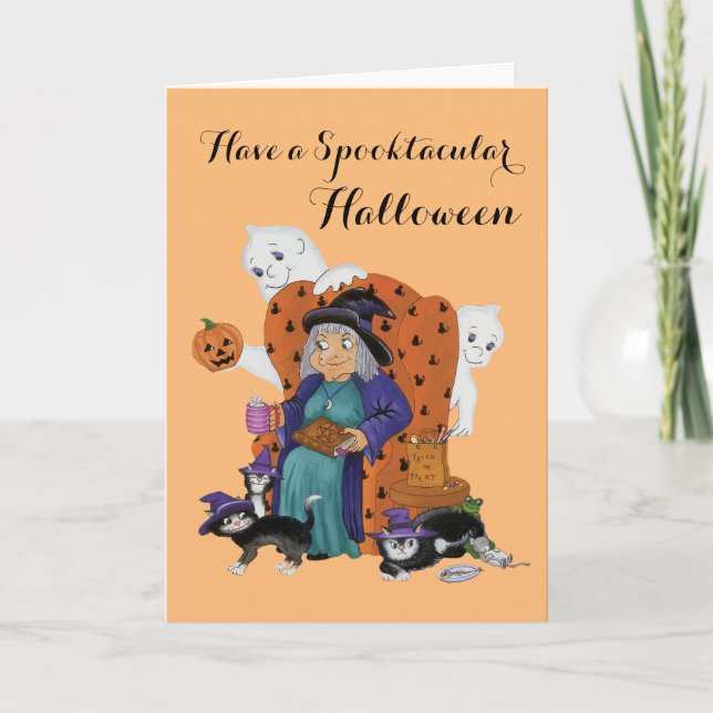 Halloween Magic Kort (Framsida)