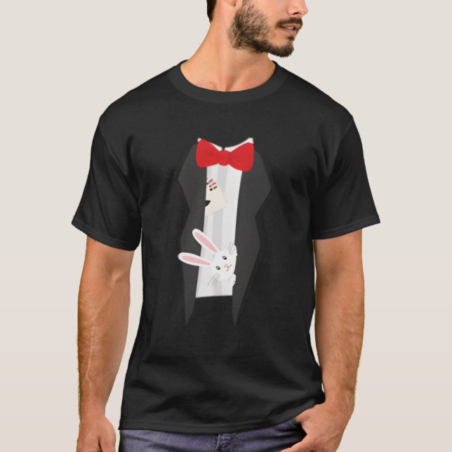 Halloween Magician Wizzard Concept T Shirt (Framsida)