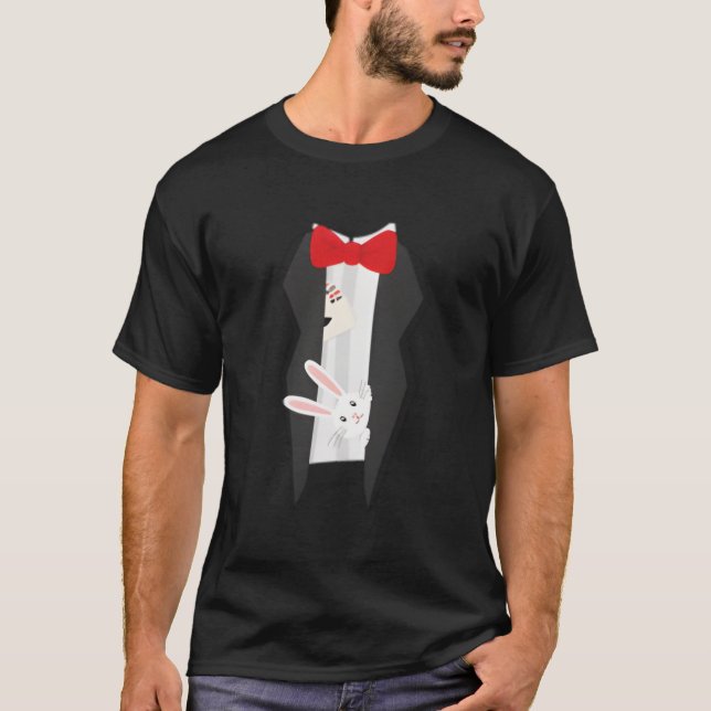 Halloween Magician Wizzard Concept T Shirt (Framsida)