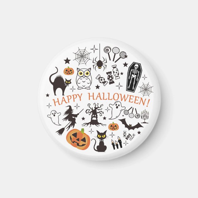 halloween magins magnet (Framsidan)