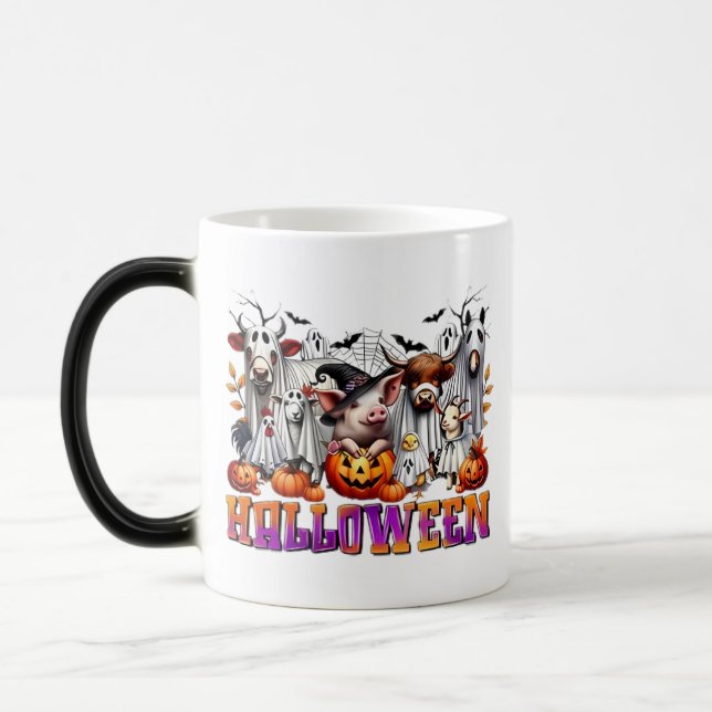 Halloween Magisk Mugg (Vänster)
