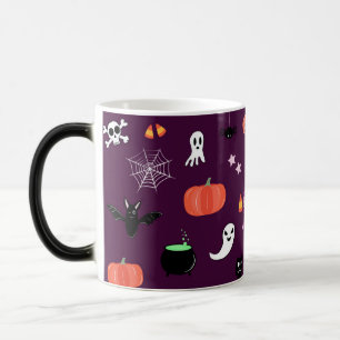Halloween Magisk Mugg