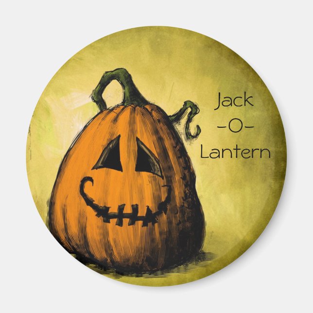 HALLOWEEN MAGNET 1 (Framsidan)