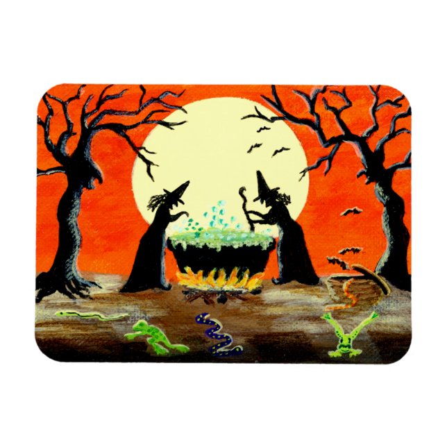 Halloween magnet "Escaping "Ingredients" (Horisontell)