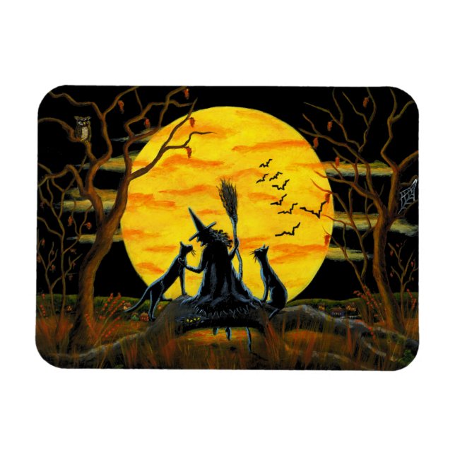 Halloween magnet "Patience,Halloween Nears" (Horisontell)