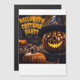 Halloween Magnetisk Inbjudningskort