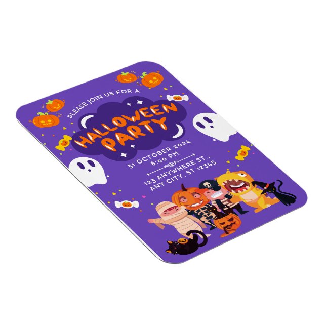 Halloween Magnetisk Kort Magnet (Högersidan)