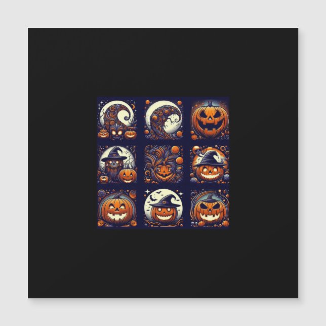Halloween Magnetiskt kort (Framsida)