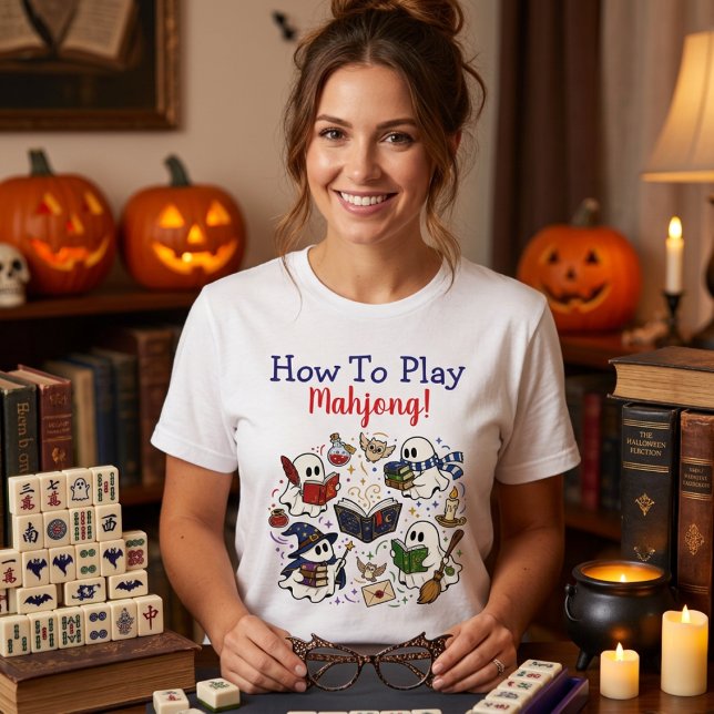 Halloween Mahjong  T Shirt (Skapare uppladdad)