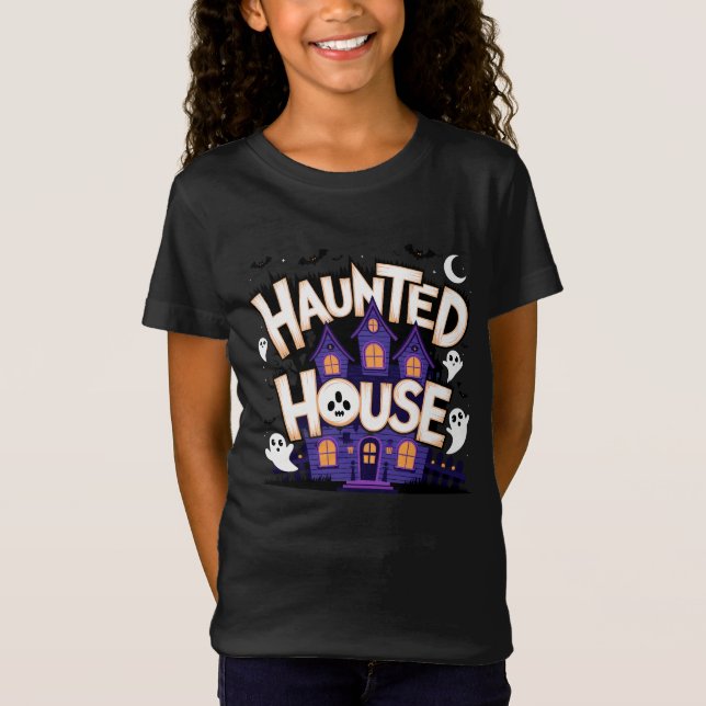 Halloween - Maison Hantée T Shirt (Framsida)