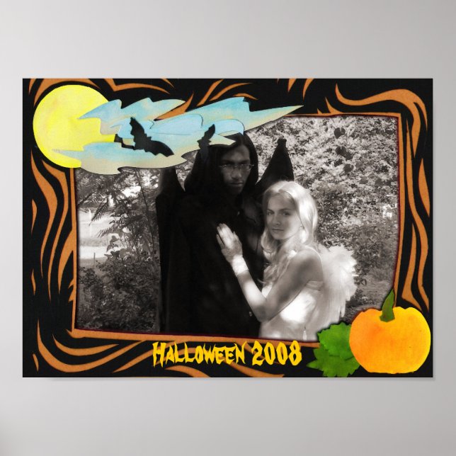 Halloween-mall Poster (Framsidan)