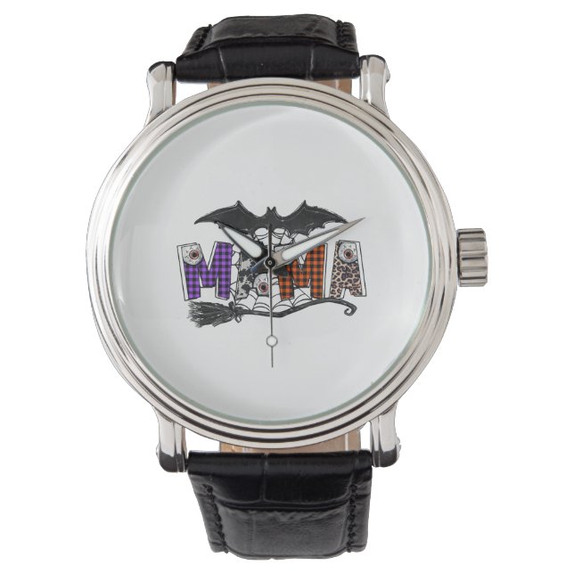 Halloween Mamma Armbandsur (Framsida)