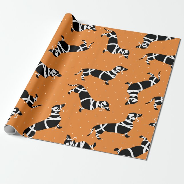 Halloween mammataxar presentpapper (Utrullad)