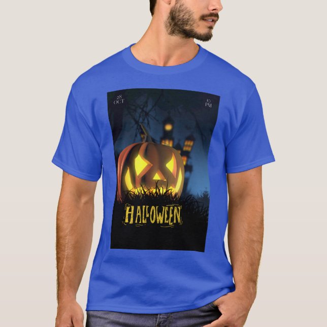 Halloween manar T-Shirt (Framsida)