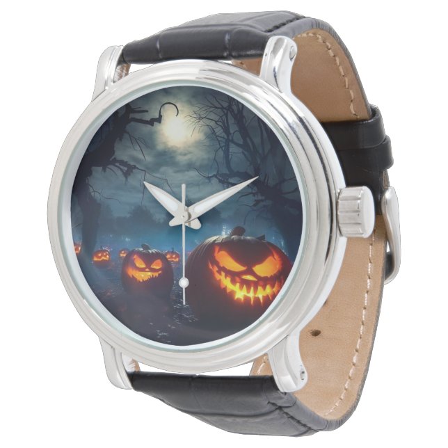 Halloween ManarWatchWatchWatchWatch Armbandsur (Vinklad)
