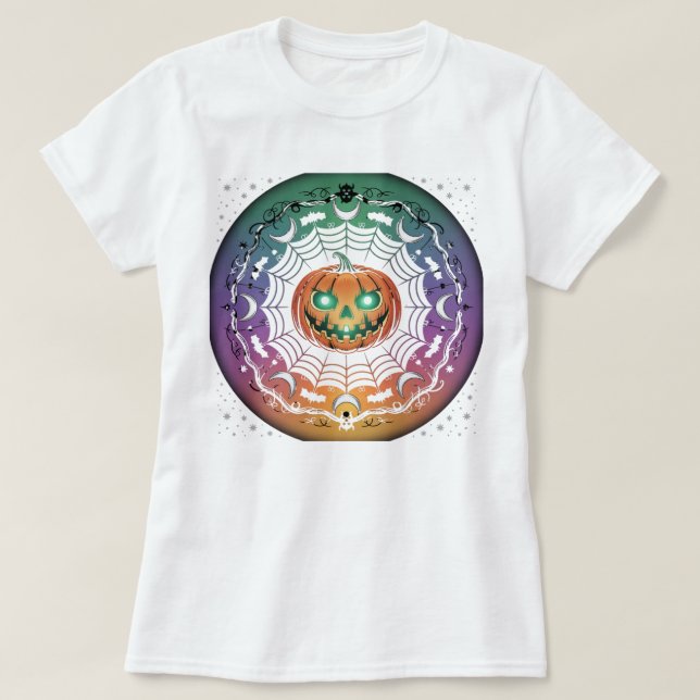 Halloween mandala t-shirt (Design framsida)