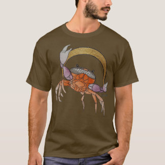 Halloween Måne Crab T Shirt