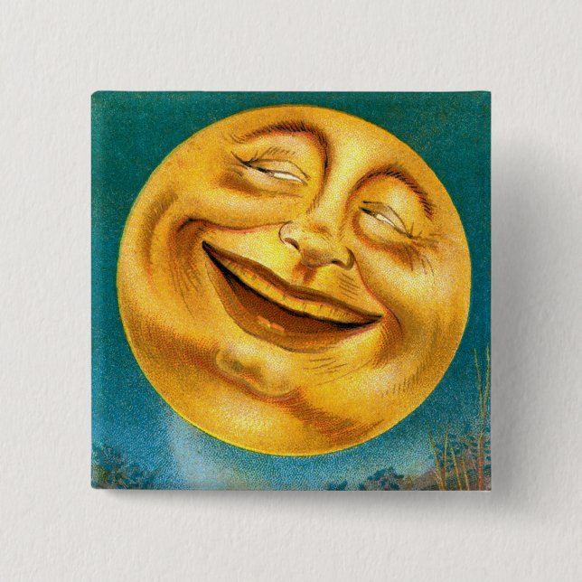 Halloween måne knapp (Framsida)